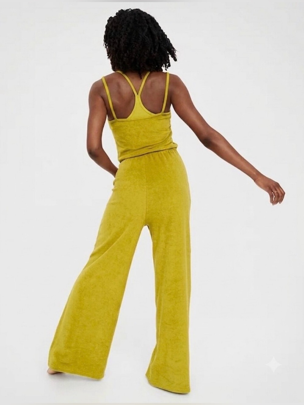 OFFLINE By Aerie Summer Lights Terry Jumpsuit NWT - Picture 2 of 4